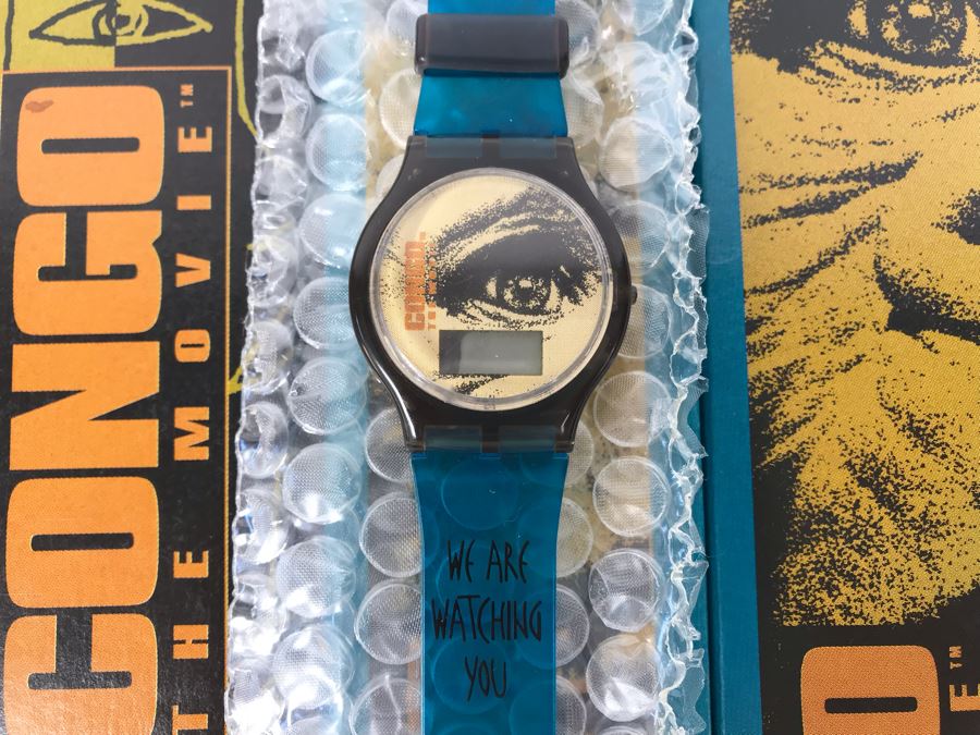 New 1995 Congo The Movie Digital Watches Paramount - 6 Watches [Photo 8]