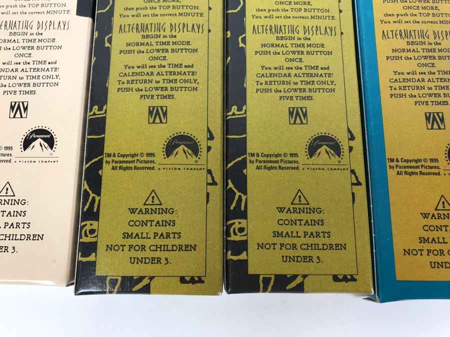 New 1995 Congo The Movie Digital Watches Paramount - 6 Watches [Photo 5]