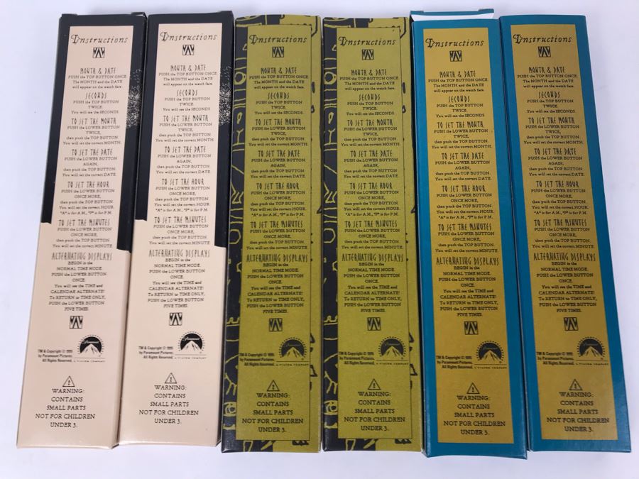 New 1995 Congo The Movie Digital Watches Paramount - 6 Watches [Photo 3]