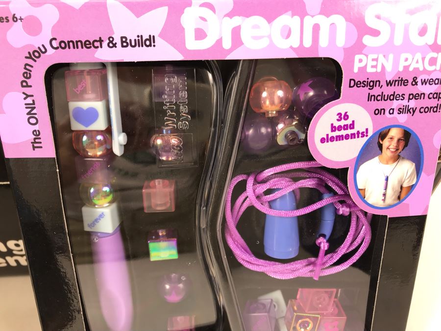 New 2001 LEGO Writing System Pen Packs: Life On Mars Pen Packs, Space Port Pen Packs, Dream Star Pen Packs, Safari Pen Packs, Alpha Pen Packs, Classic Pen Packs Merchandiser Store Display By The CDM Company - 12 Pen Packs [Photo 15]