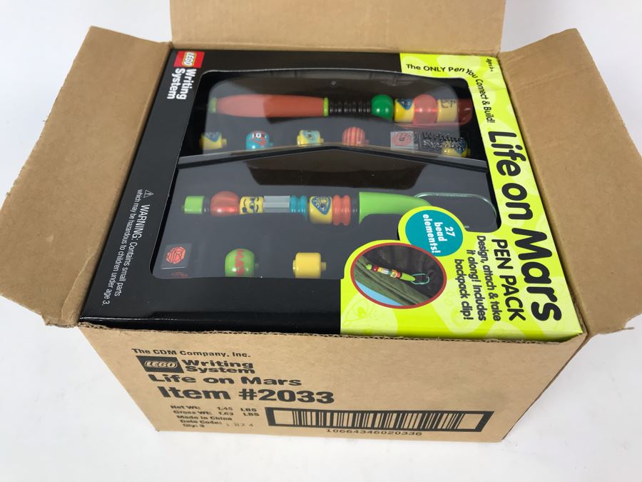 New 2001 LEGO Life On Mars Pen Pack Writing System Pens By The CDM Company - 3 Pens [Photo 2]