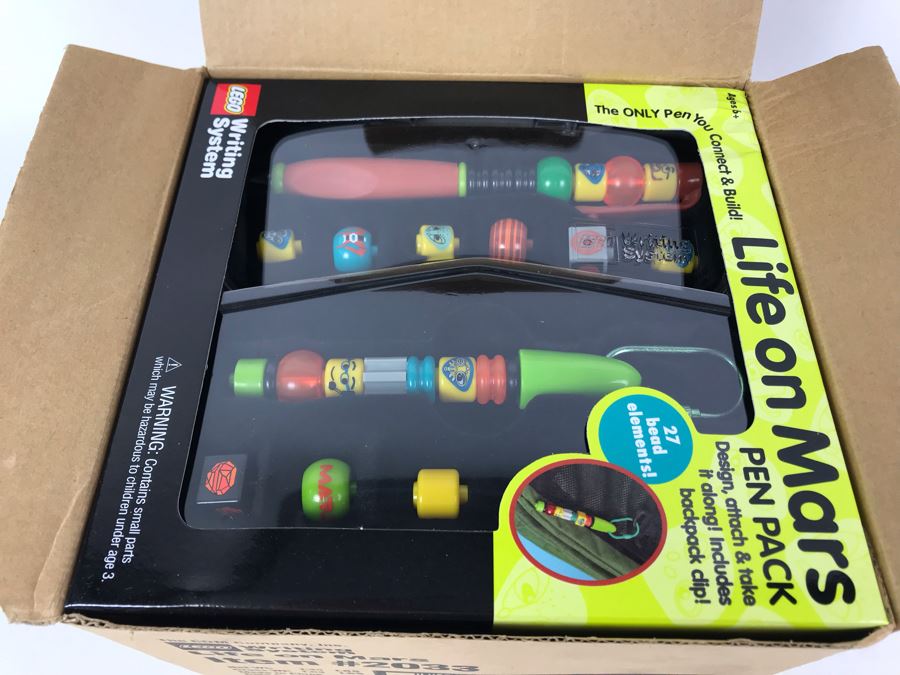 New 2001 LEGO Life On Mars Pen Pack Writing System Pens By The CDM Company - 3 Pens [Photo 4]
