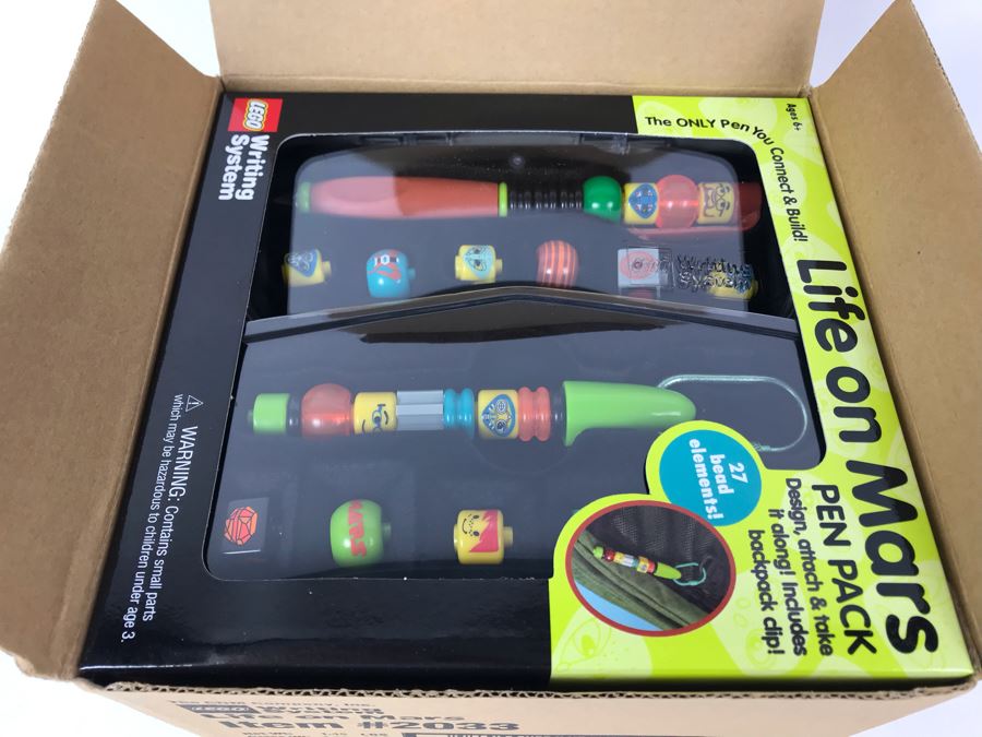 New 2001 LEGO Life On Mars Pen Pack Writing System Pens By The CDM Company - 3 Pens [Photo 4]