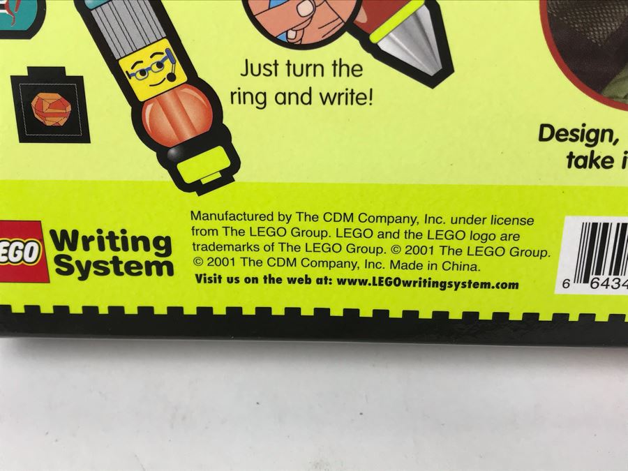 New 2001 LEGO Life On Mars Pen Pack Writing System Pens By The CDM Company - 3 Pens [Photo 9]