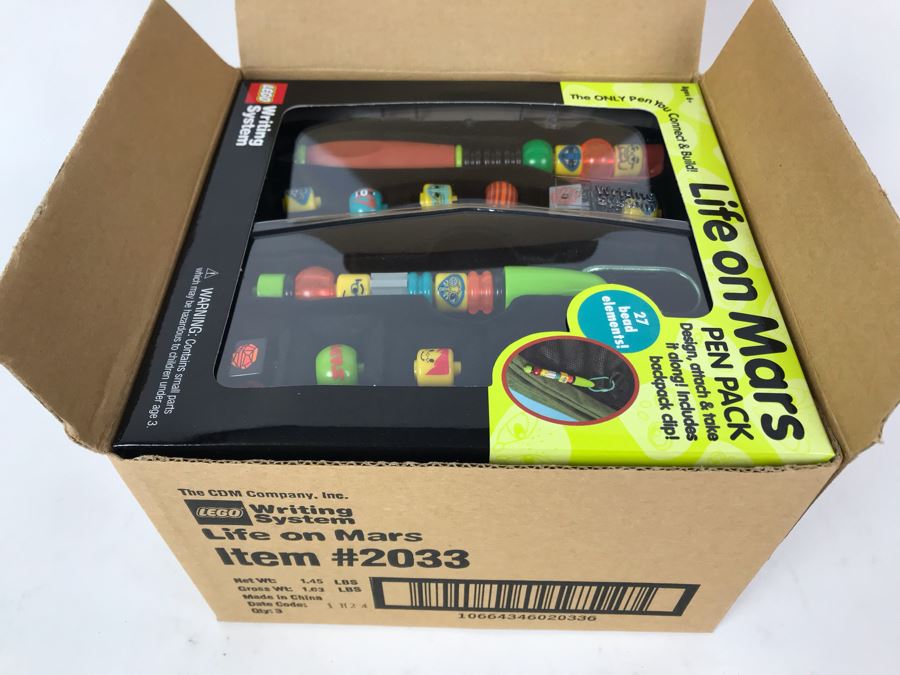 New 2001 LEGO Life On Mars Pen Pack Writing System Pens By The CDM Company - 3 Pens [Photo 2]