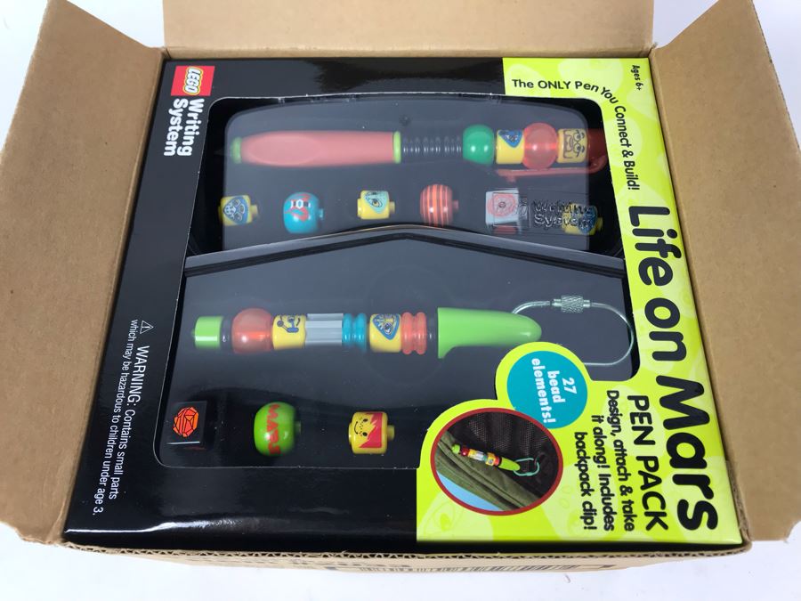 New 2001 LEGO Life On Mars Pen Pack Writing System Pens By The CDM Company - 3 Pens [Photo 4]