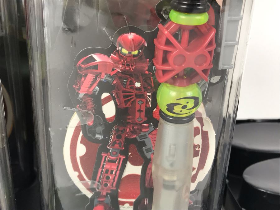 New 2004 LEGO Bionicle Vakama Fire Pens Writing System Pens By The CDM Company - 6 Pens [Photo 5]