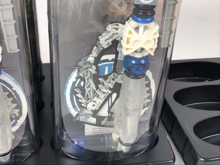 New 2004 LEGO Bionicle Nuju Ice Pens Writing System Pens By The CDM Company - 6 Pens [Photo 6]