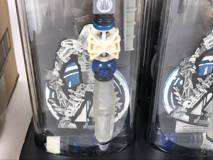 New 2004 LEGO Bionicle Nuju Ice Pens Writing System Pens By The CDM Company - 6 Pens [Photo 5]