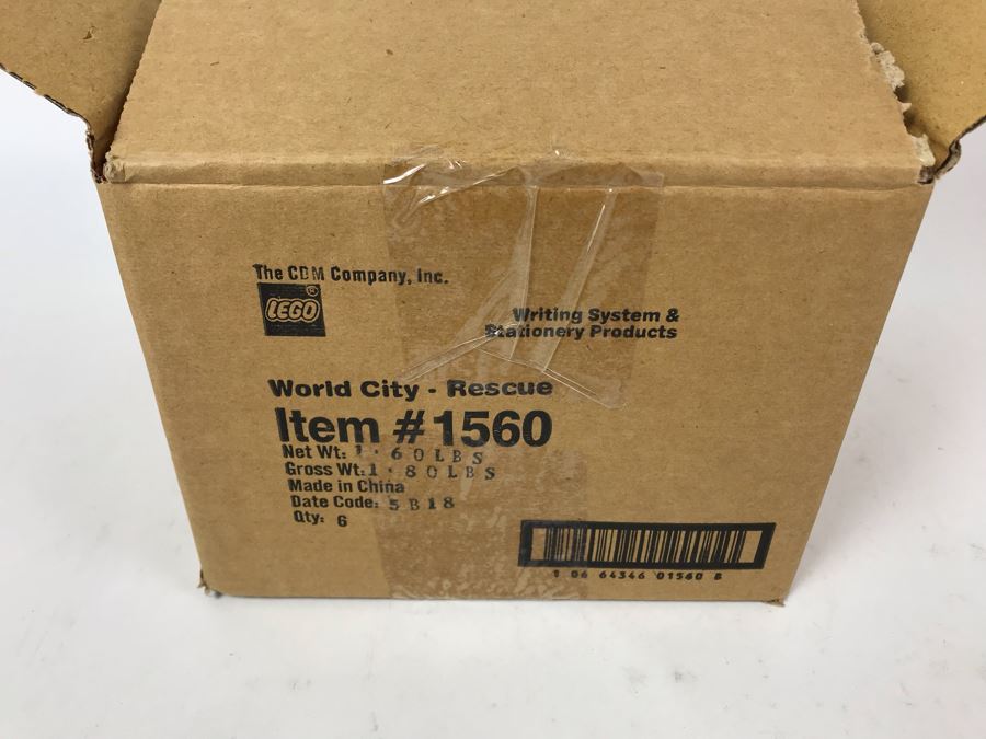 New 2004 LEGO World City Pens Writing System Pens By The CDM Company - 6 Pens [Photo 7]