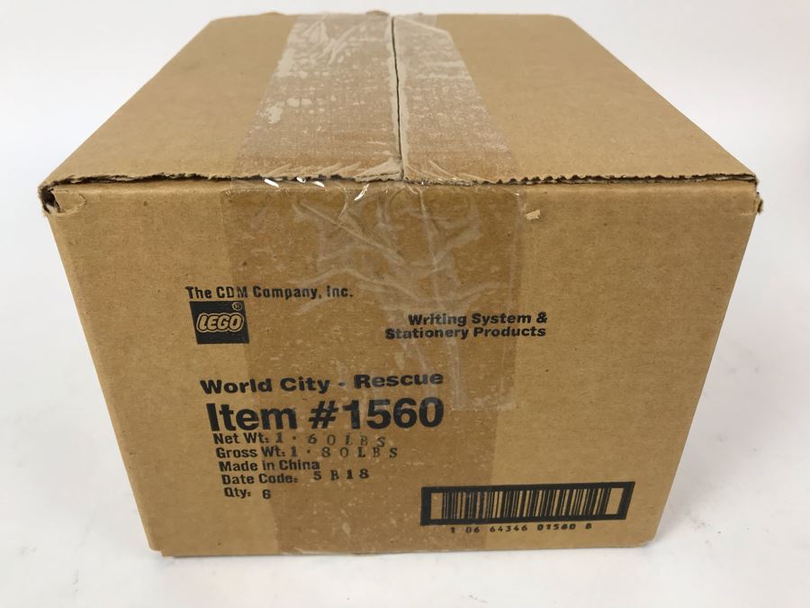 Sealed New 2004 LEGO World City Pens Writing System Pens By The CDM Company - 6 Pens [Photo 3]