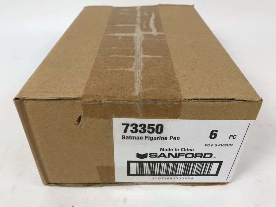 Sealed New 2004 Batman Figurine Pens By Sanford - 6 Pens [Photo 4]