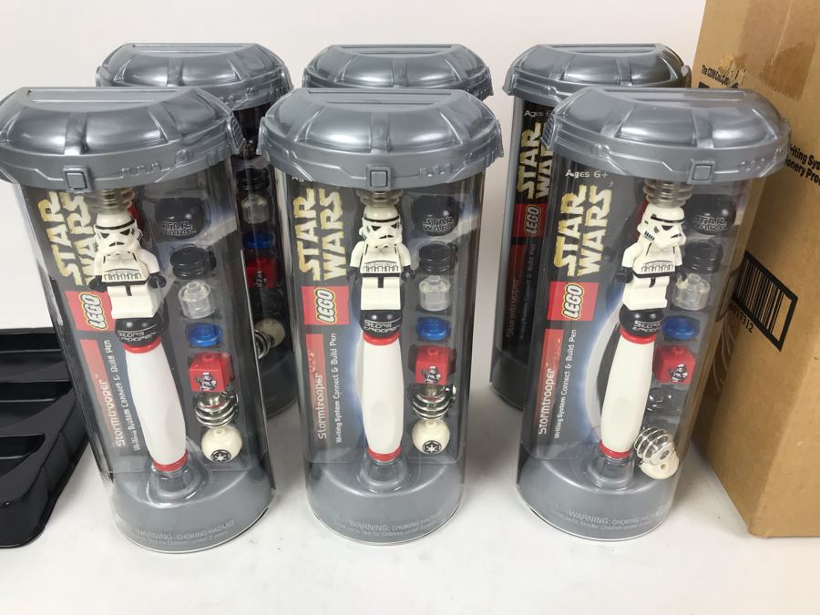 New 2003 LEGO Star Wars Stormtrooper Pens Writing System Pens By The ...