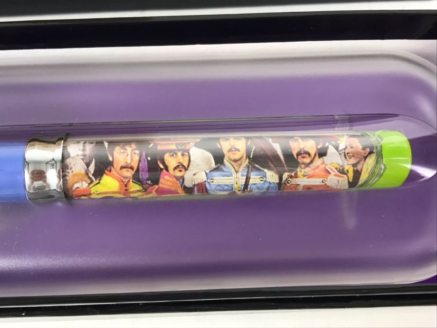 New The Beatles Sergeant Pepper's Lonely Hearts Club Band Limited Edition Individually Numbered Collectible Memorabilia Pod Pens - 8 Pens [Photo 5]