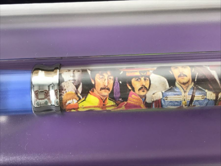 New The Beatles Sergeant Pepper's Lonely Hearts Club Band Limited Edition Individually Numbered Collectible Memorabilia Pod Pens - 8 Pens [Photo 6]
