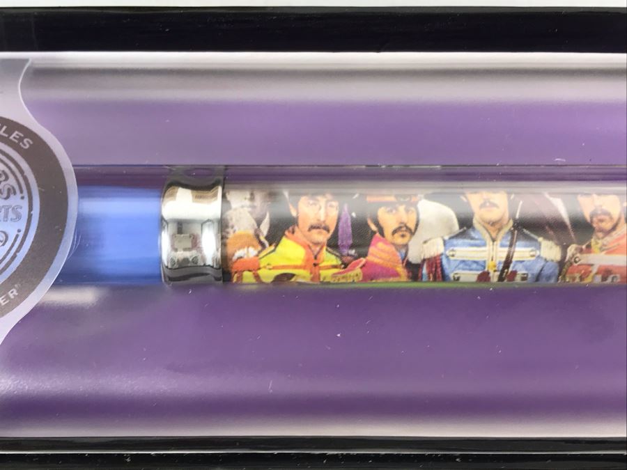 New The Beatles Sergeant Pepper's Lonely Hearts Club Band Limited Edition Individually Numbered Collectible Memorabilia Pod Pens - 8 Pens [Photo 6]