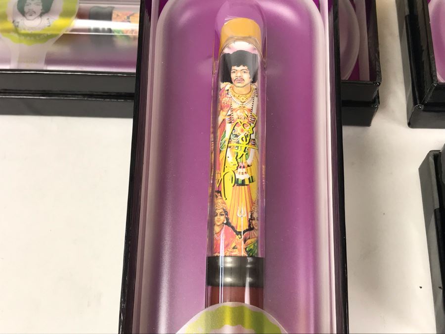 New Jimi Hendrix Bold As Love Limited Edition Individually Numbered Collectible Memorabilia Pod Pens - 8 Pens [Photo 9]