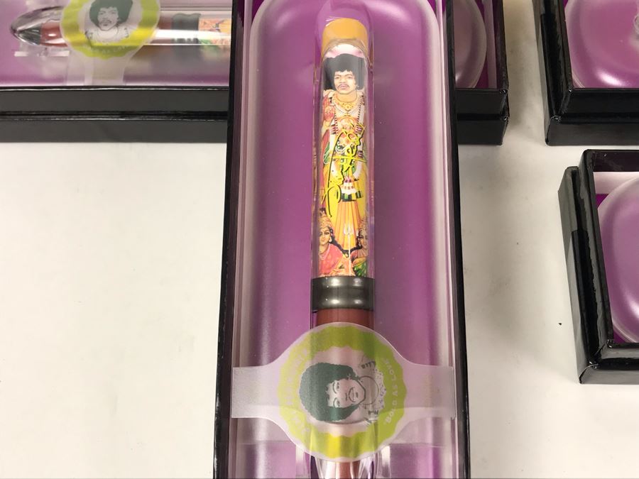 New Jimi Hendrix Bold As Love Limited Edition Individually Numbered Collectible Memorabilia Pod Pens - 8 Pens [Photo 10]