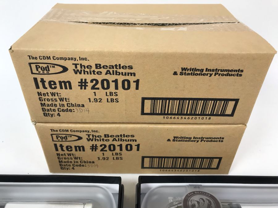 New The Beatles White Album Limited Edition Individually Numbered Collectible Memorabilia Pod Pens - 8 Pens [Photo 8]