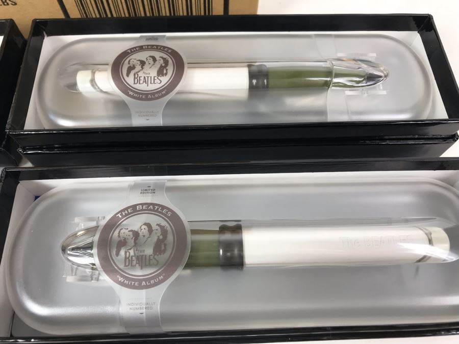New The Beatles White Album Limited Edition Individually Numbered Collectible Memorabilia Pod Pens - 8 Pens [Photo 7]