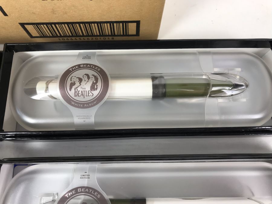 New The Beatles White Album Limited Edition Individually Numbered Collectible Memorabilia Pod Pens - 8 Pens [Photo 3]