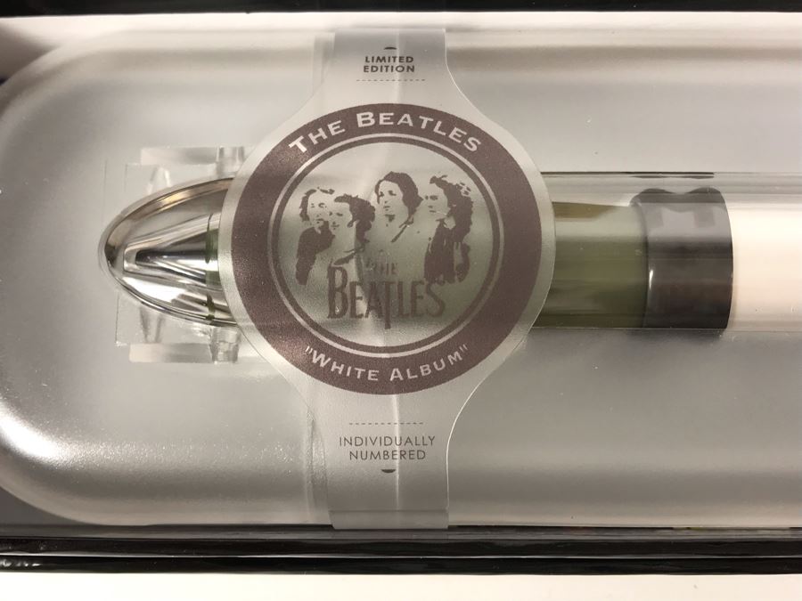 New The Beatles White Album Limited Edition Individually Numbered Collectible Memorabilia Pod Pens - 8 Pens [Photo 4]