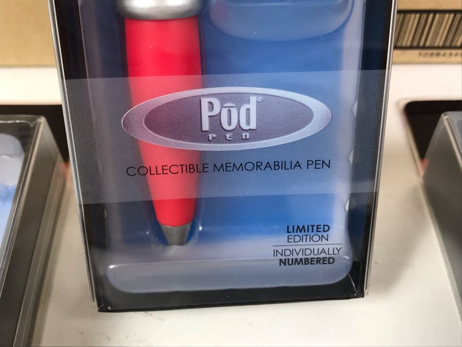 New 2004 Marvel Spider-Man Columbia Pictures Limited Edition Individually Numbered Collectible Memorabilia Pod Pens - 12 Pens [Photo 8]