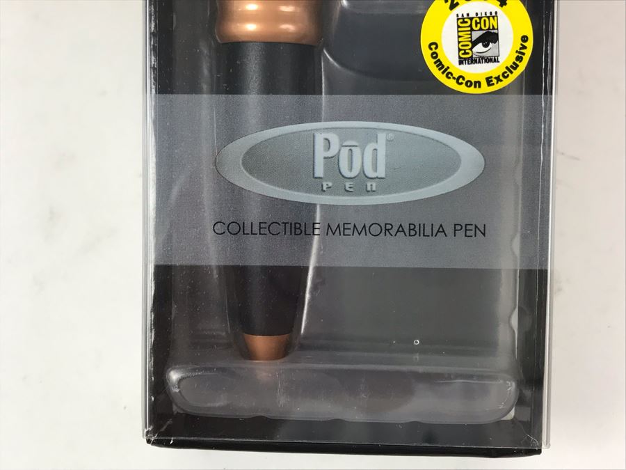 New Sealed Box Of (4) 2004 Star Wars Comic-Con Limited Edition Individually Numbered Collectible Memorabilia Pod Pens Plus One Loose Pen - 5 Pens [Photo 6]