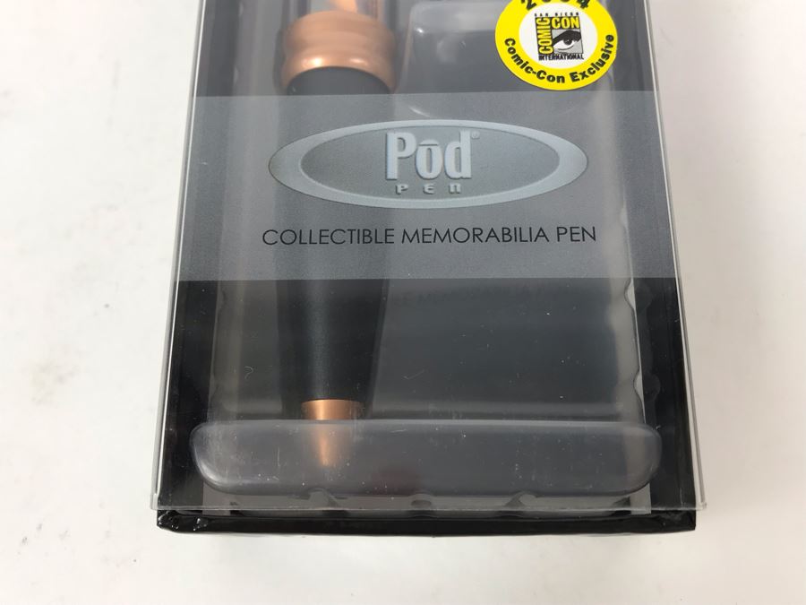 New Sealed Box Of (4) 2004 Star Wars Comic-Con Limited Edition Individually Numbered Collectible Memorabilia Pod Pens Plus One Loose Pen - 5 Pens [Photo 7]