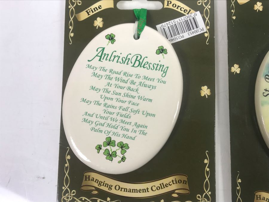 Just Added - Collection Of (18) Porcelain Hanging Ornaments Retails Over $100 [Photo 6]
