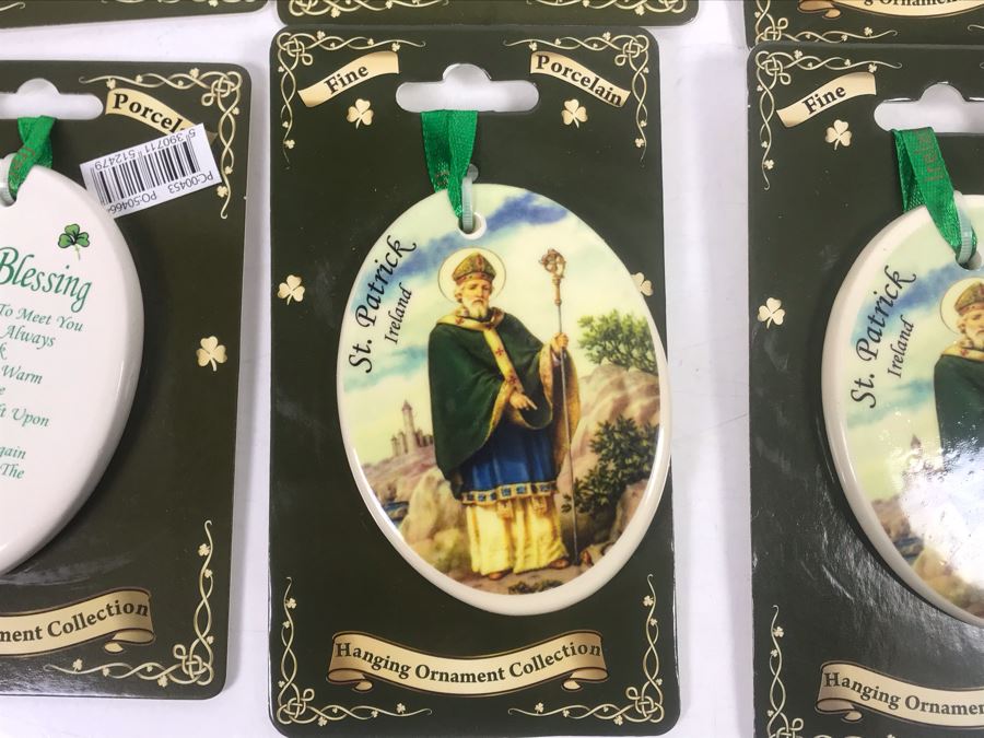 Just Added - Collection Of (18) Porcelain Hanging Ornaments Retails Over $100 [Photo 4]