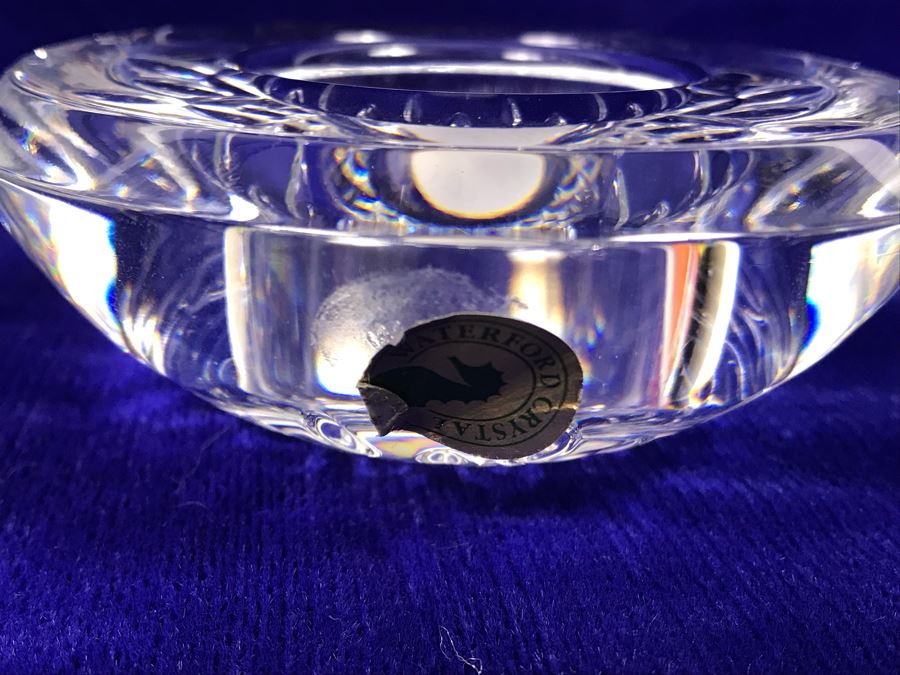 Just Added - Waterford Crystal 8' Vase And Waterford Crystal Votive With Box Retails $308 [Photo 13]