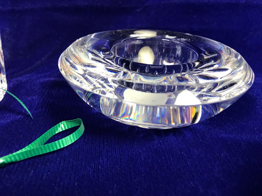 Just Added - Waterford Crystal 8' Vase And Waterford Crystal Votive With Box Retails $308 [Photo 9]