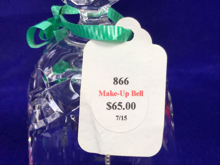 Just Added - Pair Of Waterford Crystal Bells And Galway Crystal Plate And Bell [Photo 8]