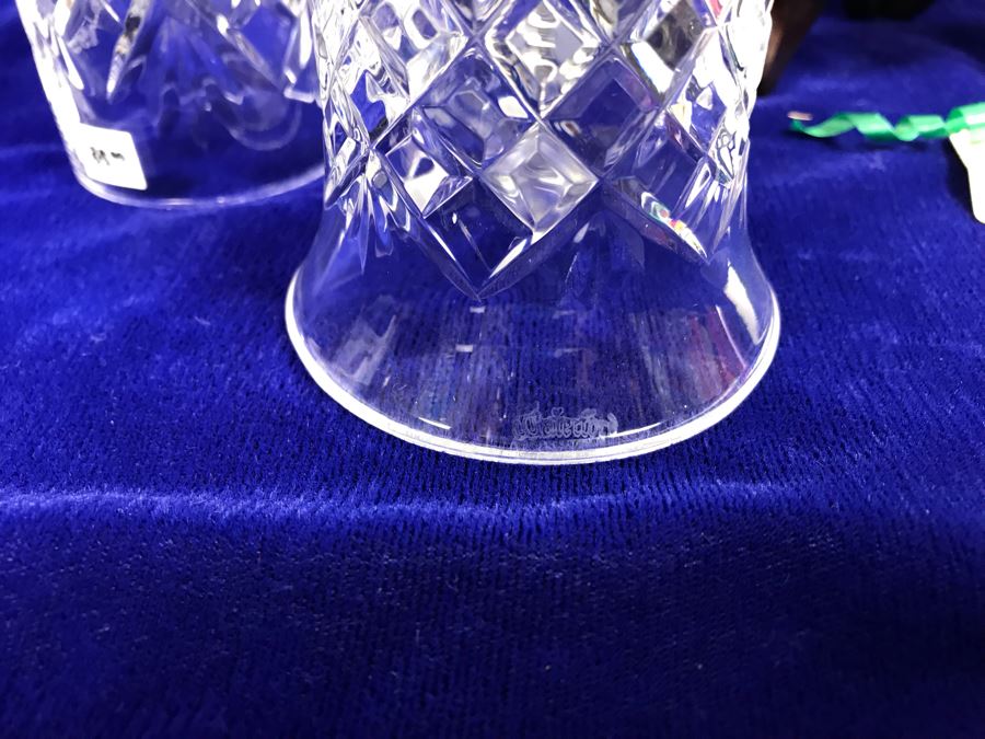 Just Added - Pair Of Waterford Crystal Bells And Galway Crystal Plate And Bell [Photo 5]