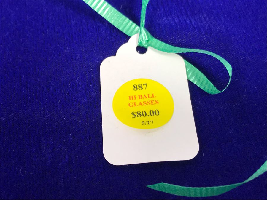 Just Added - Galway Crystal Pair Of Romance Flutes, Pair Of Highball Glasses And Pair Of Whiskey Glasses Retails $250 [Photo 8]