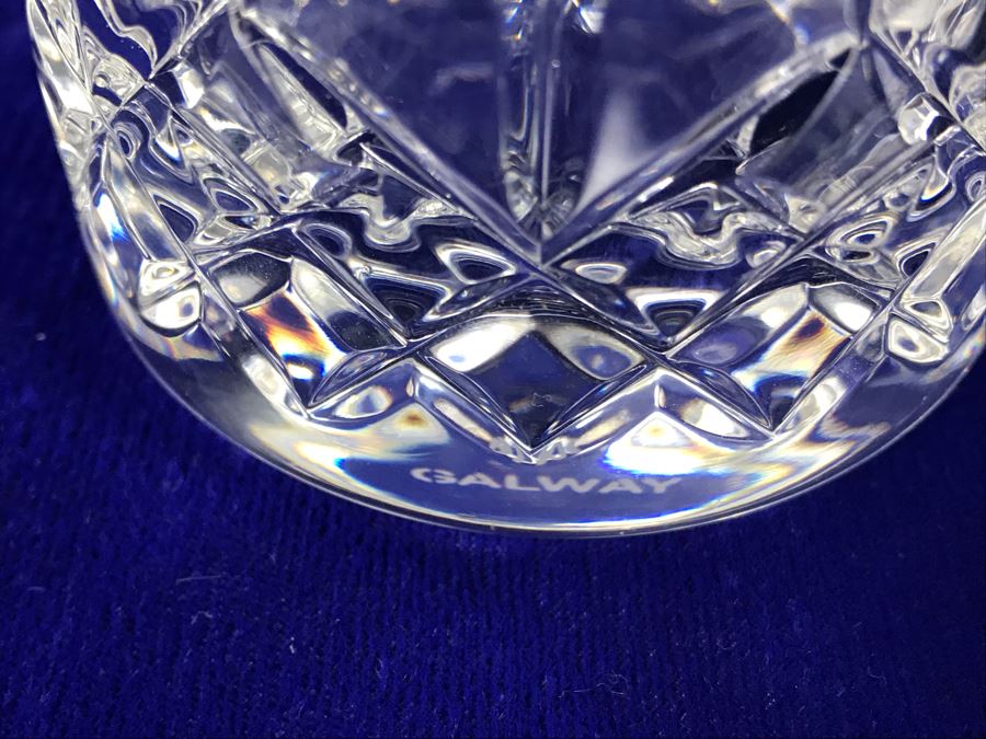 Just Added - Galway Crystal Pair Of Romance Flutes, Pair Of Highball Glasses And Pair Of Whiskey Glasses Retails $250 [Photo 10]