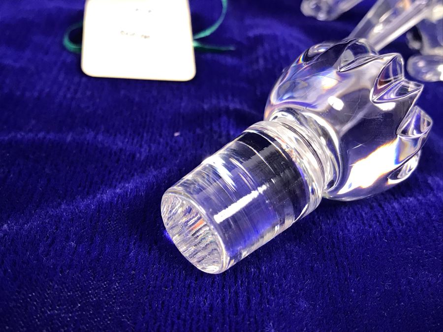 Just Added - Galway Crystal Perfume Dabber, Sitting Cat And Sitting Dog Retails $135 [Photo 13]