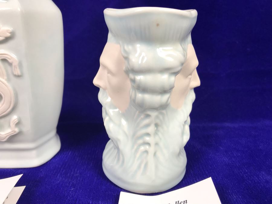 Just Added - Cyril Cullen Of Farney Castle Face Of Shannon Vase And Irish Hound Vase Retails $138 [Photo 6]