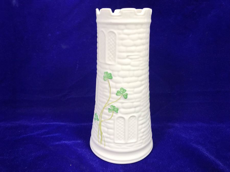 Just Added - Belleek Castle Vase Retails $65 [Photo 1]