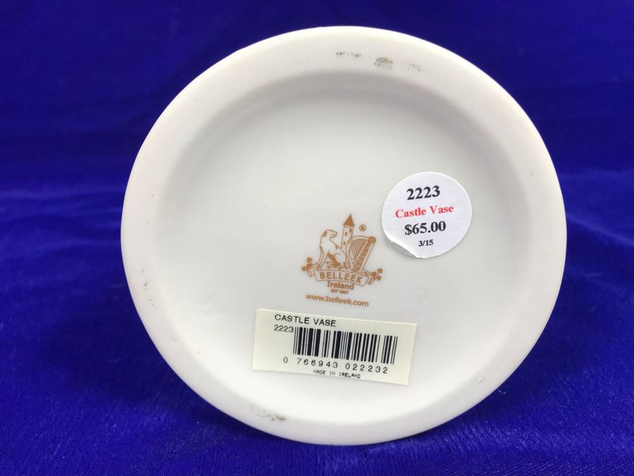 Just Added - Belleek Castle Vase Retails $65 [Photo 4]