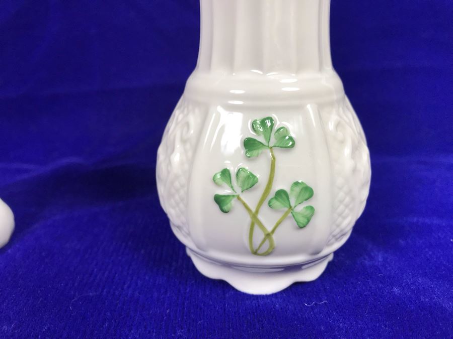 Just Added - Belleek 160th Anniversary Limited Edition Fermanagh Vase And Belleek Nadine Vase [Photo 4]