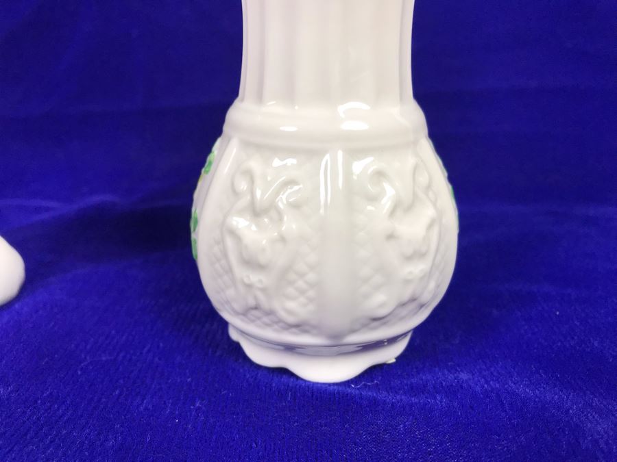 Just Added - Belleek 160th Anniversary Limited Edition Fermanagh Vase And Belleek Nadine Vase [Photo 5]