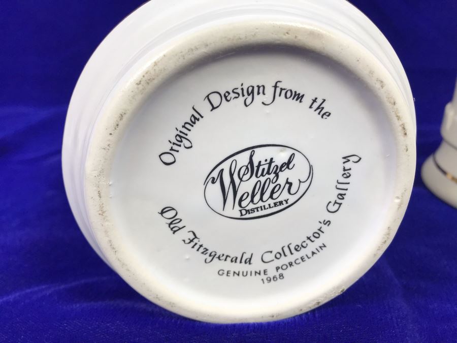 Just Added - Pair Of Vintage Old Fitzgerald Irish Charm Kentucky Whiskey Bottles Retails $100 [Photo 17]