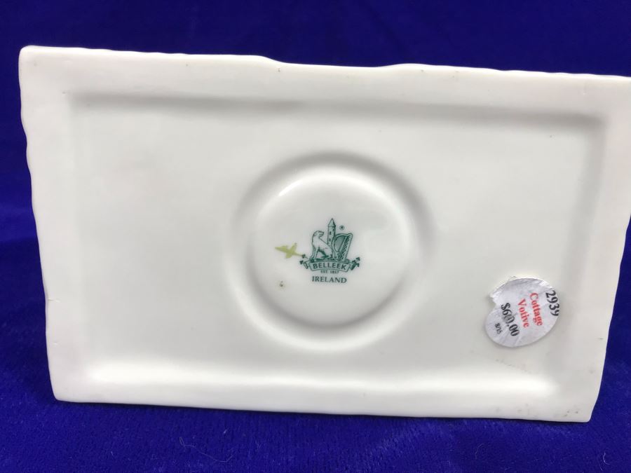 Just Added - Belleek Ireland Cottage Votive Retails $60 [Photo 2]