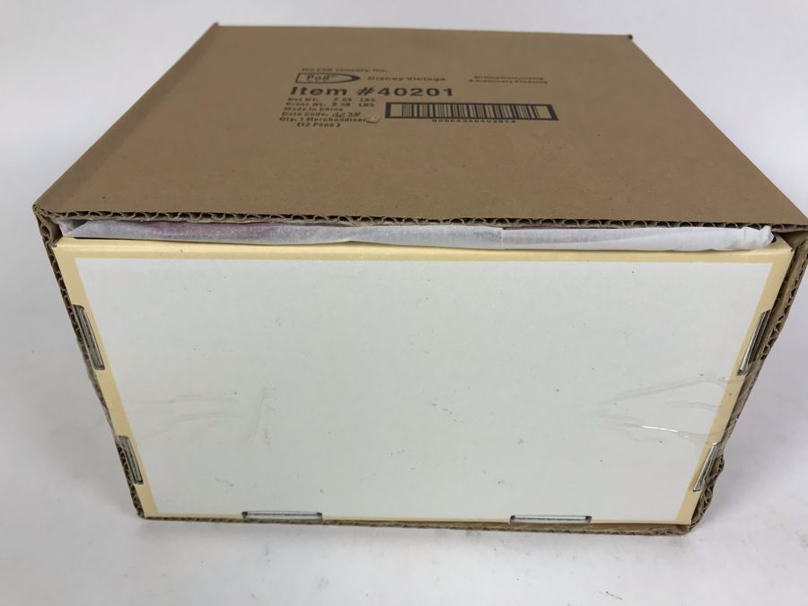 Sealed Box Of New 2004 Disney Vintage Mickey Mouse Limited Edition Individually Numbered Collectible Memorabilia Pod Pens Merchandiser Store Display By The CDM Company - 12 Pens [Photo 5]