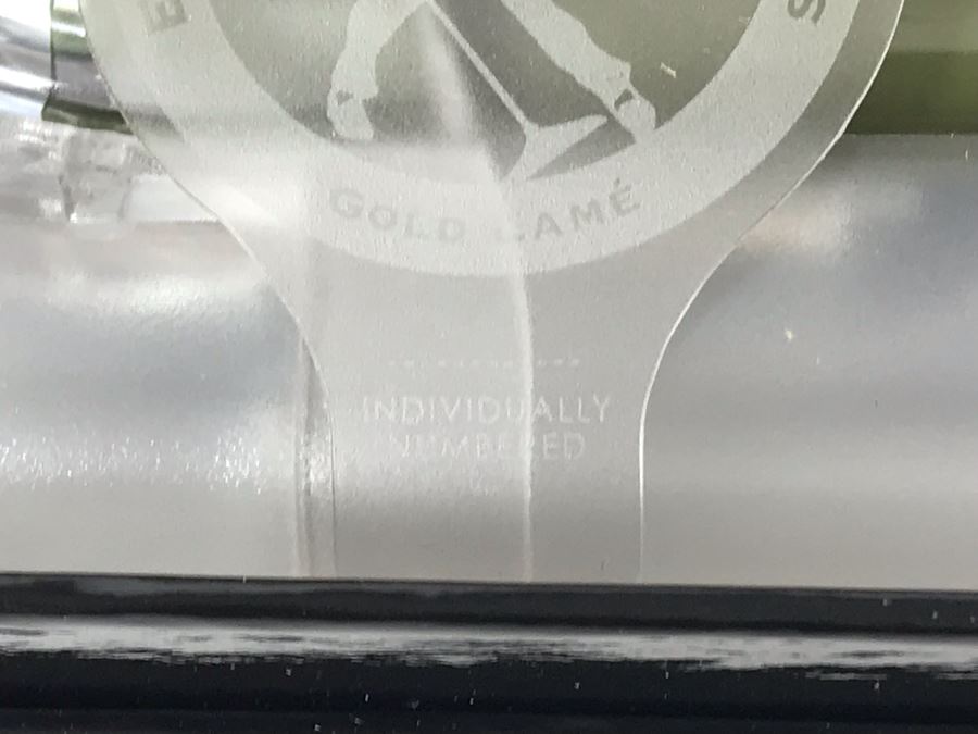 New Elvis Presley Gold Lamé Limited Edition Individually Numbered Collectible Memorabilia Pod Pens By The CDM Company - 4 Pens [Photo 5]