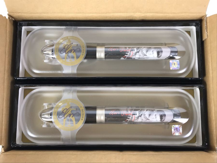 New Elvis Presley In The Army Limited Edition Individually Numbered Collectible Memorabilia Pod Pens By The CDM Company - 4 Pens [Photo 10]