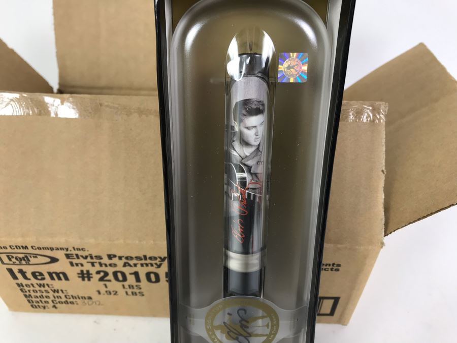 New Elvis Presley In The Army Limited Edition Individually Numbered Collectible Memorabilia Pod Pens By The CDM Company - 4 Pens [Photo 6]