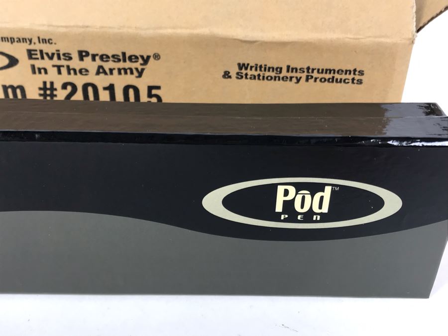 New Elvis Presley In The Army Limited Edition Individually Numbered Collectible Memorabilia Pod Pens By The CDM Company - 4 Pens [Photo 9]